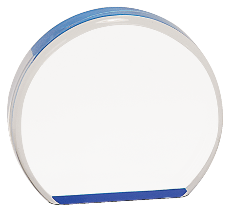 Blue Acrylic Circle - 3 1/2"