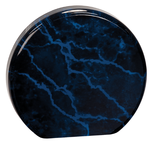 Blue Marble Acrylic Circle - 5 1/2"