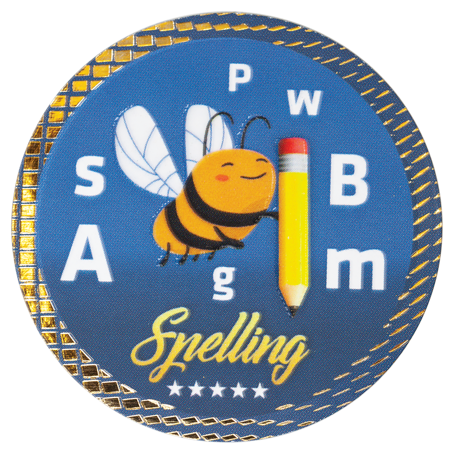 2" Spelling Dazzle Insert