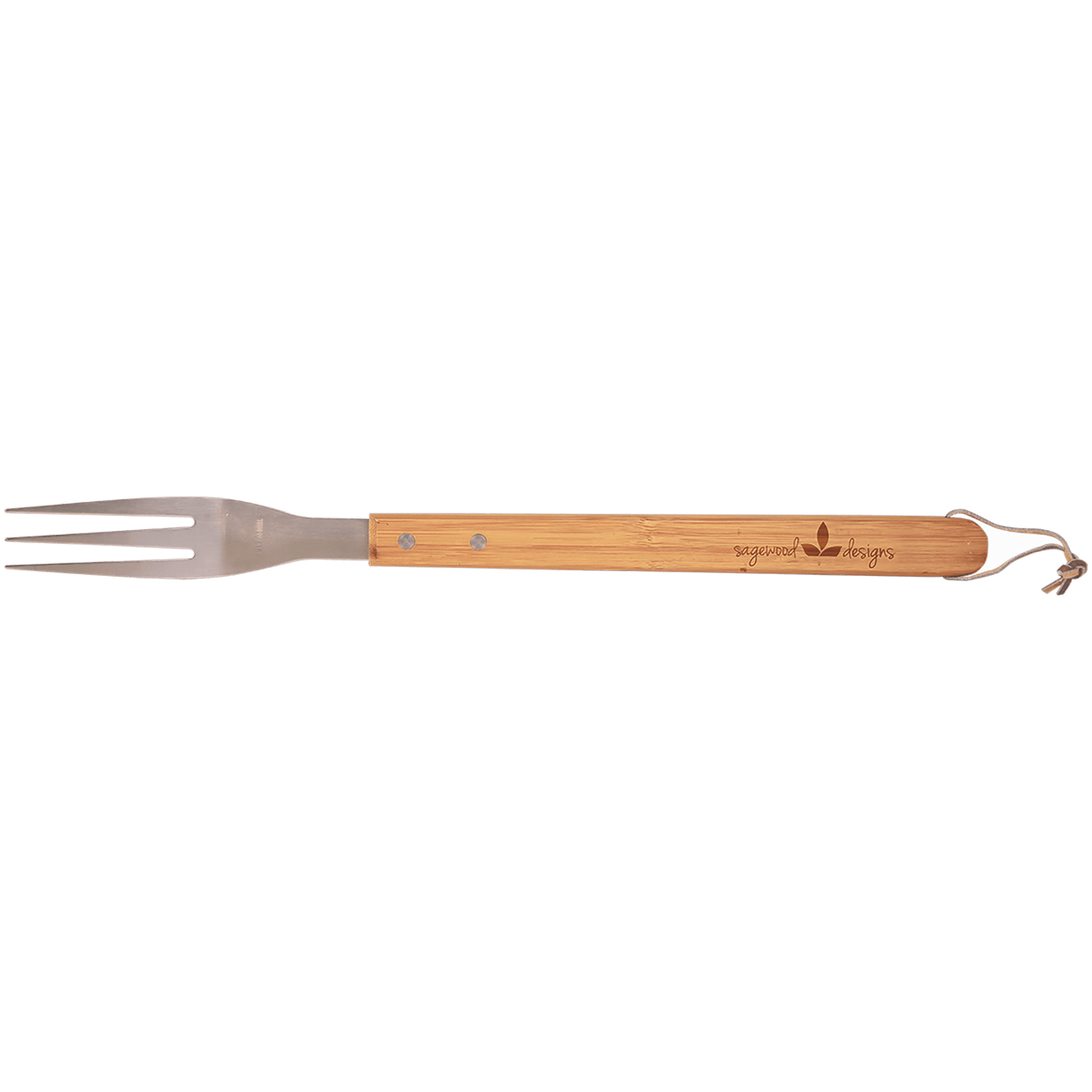 Bamboo Barbeque Fork - 16 1/4"