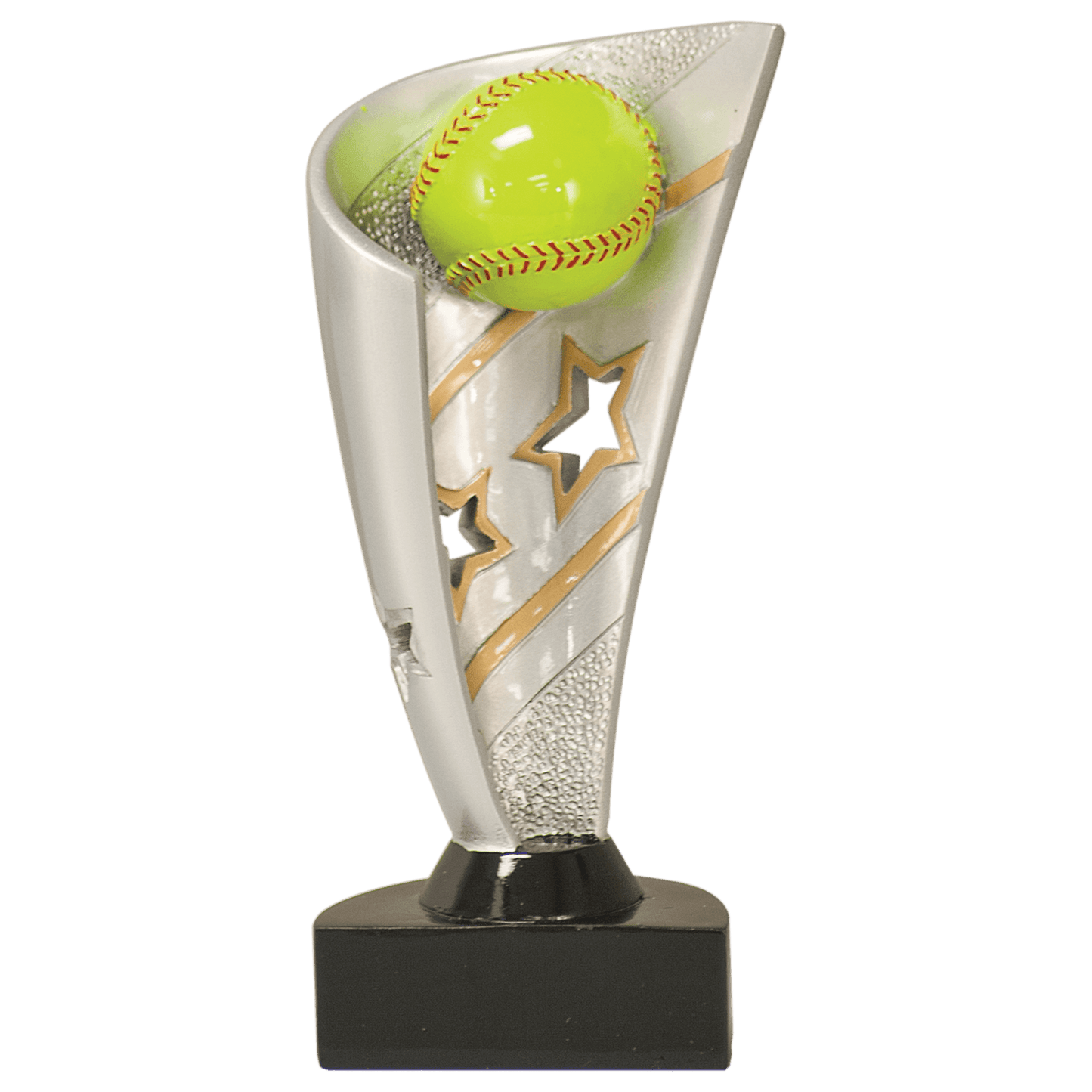 Softball Banner Resin - 7"