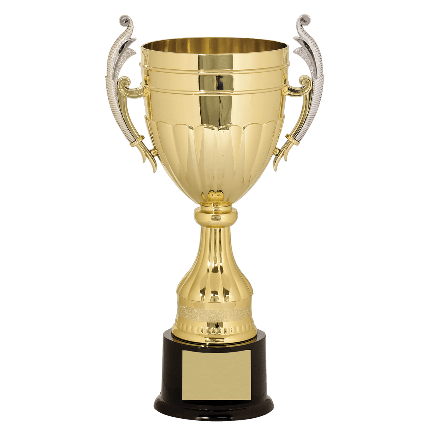 Gold/Silver Plastic Completed Cup Trophy - 24 3/4"
