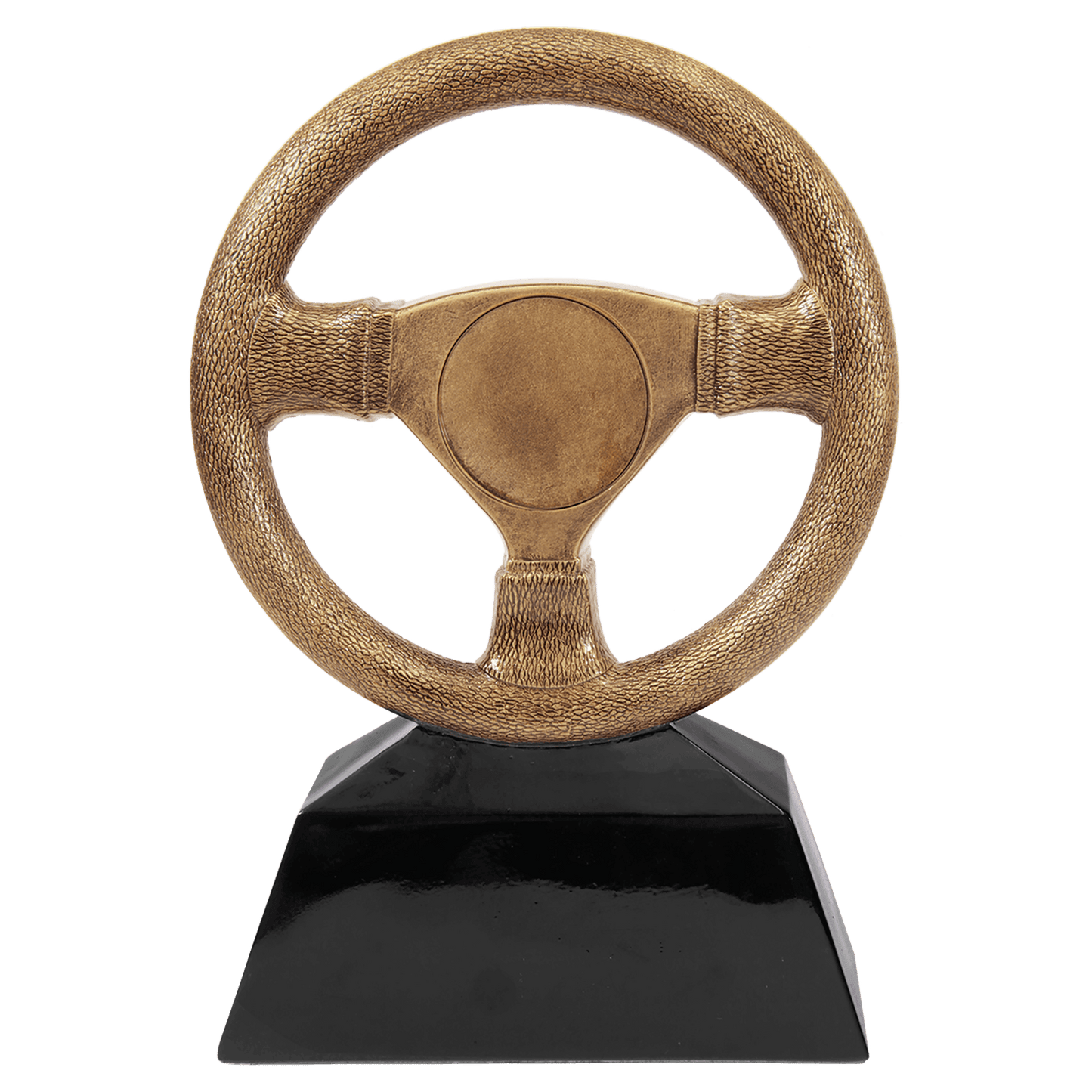 Antique Gold Steering Wheel Resin with 2" Insert Area - 10"