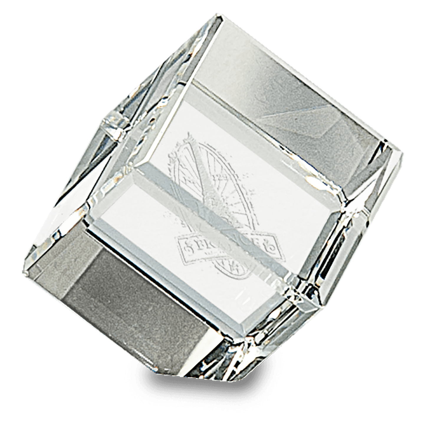 Crystal Cube - 1 1/2" x 1 1/2"