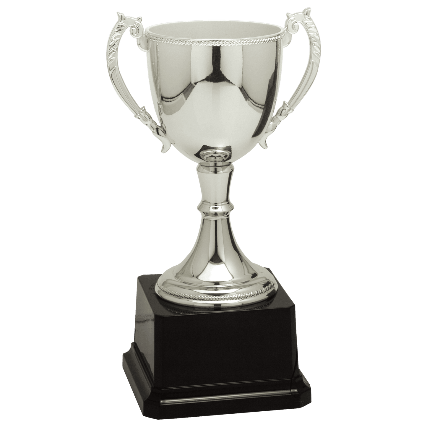 8 3/4" Silver Completed Zinc Cup Trophy