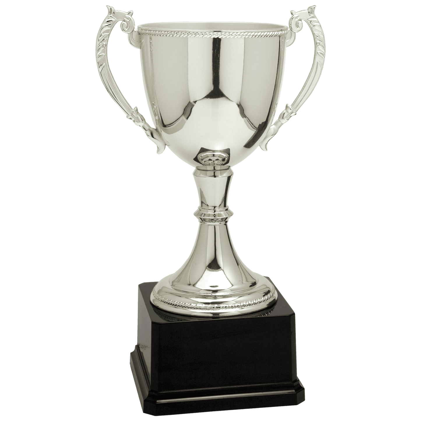 12 3/4" Silver Completed Zinc Cup Trophy