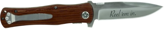 Wood Handle Knife - 4 1/2"