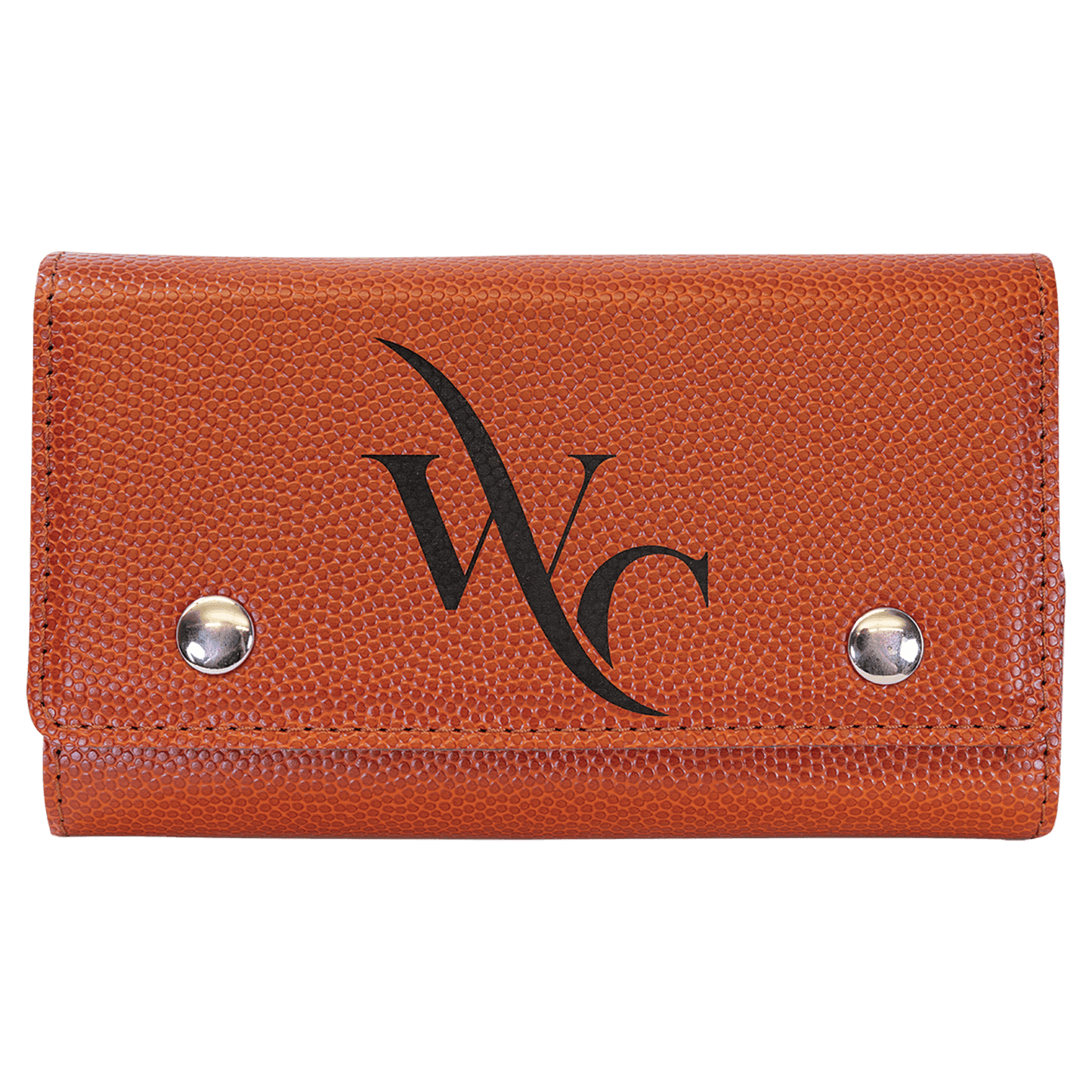 Basketball Engravable Leatherette Card & Dice Set