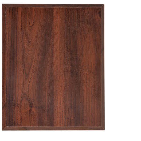 10 1/2" x 13" High Gloss Cherry Finish Plaque