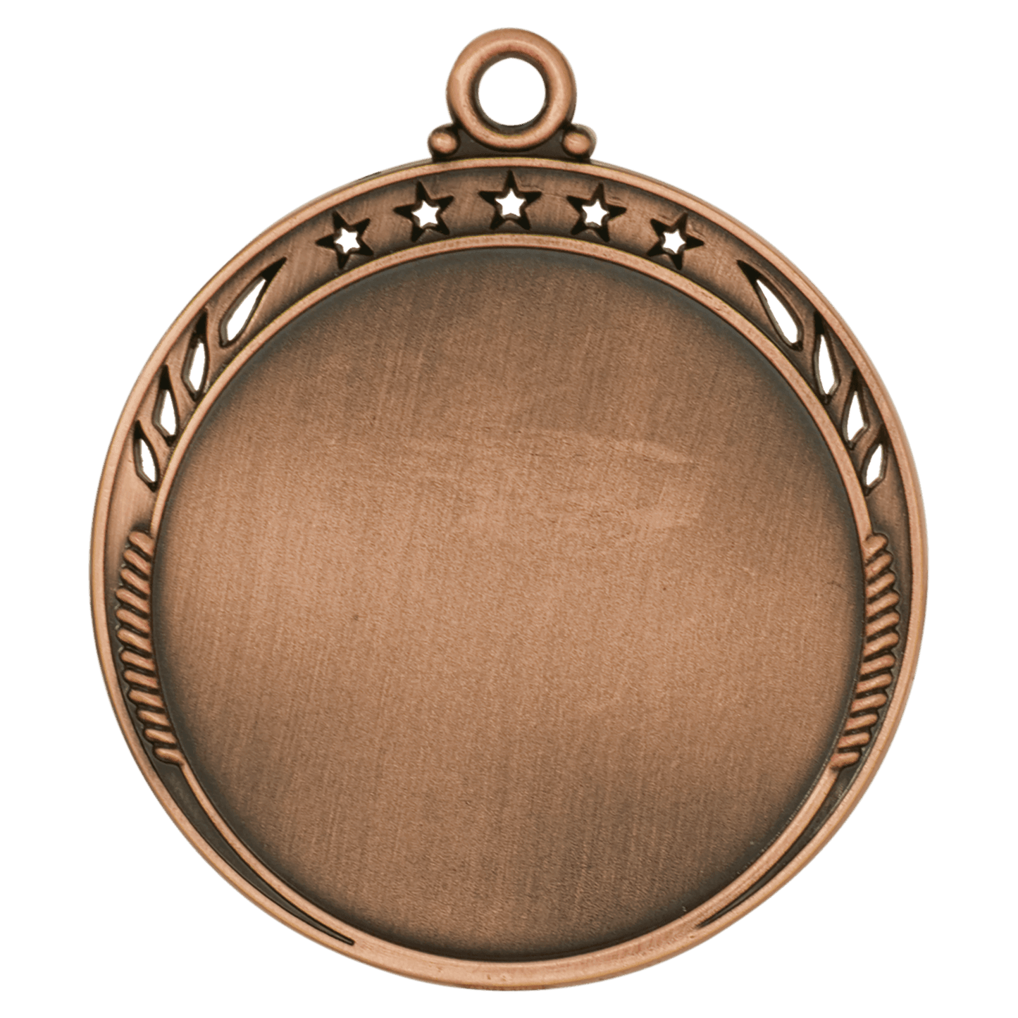 2 3/8" Antique Bronze Galaxy 2" Insert Holder Medal