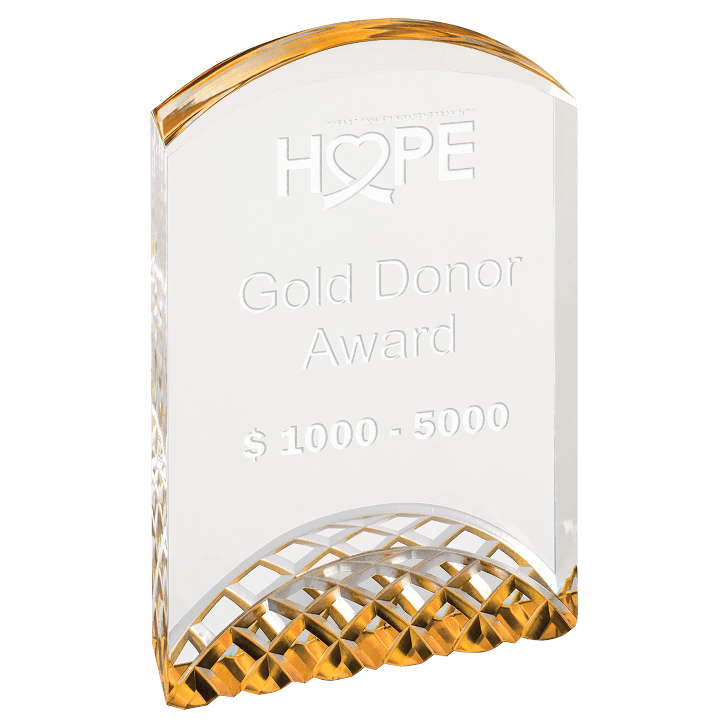 Gold Horizon Acrylic - 6"