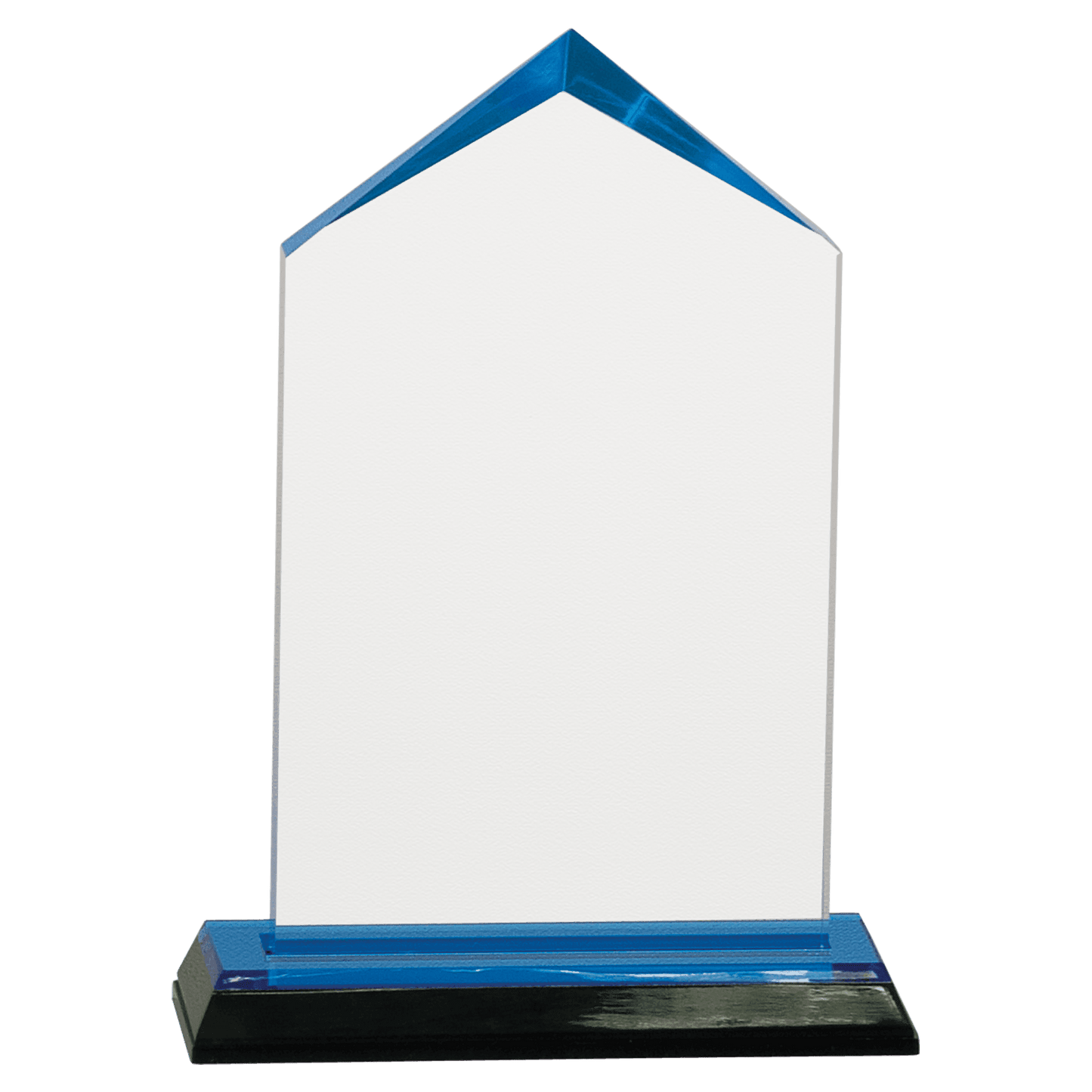 Blue Jewel Impress Acrylic - 3 1/2" x 6 1/2"