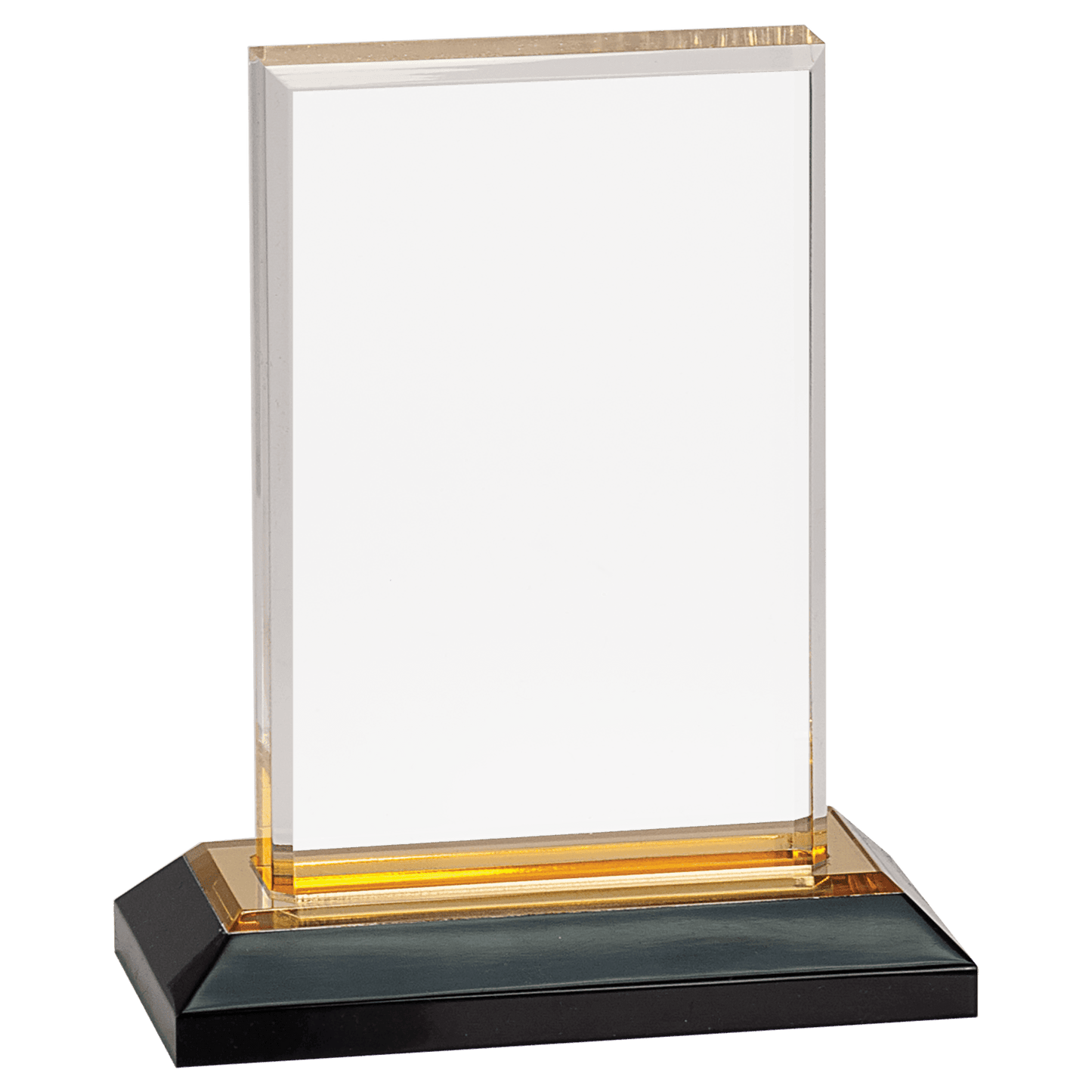Gold Beveled Impress Acrylic - 5" x 6"