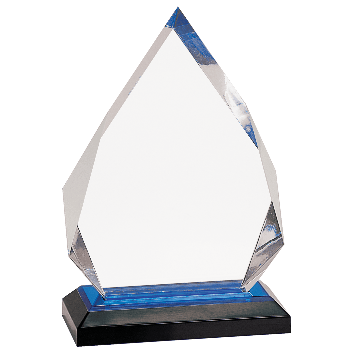 Blue Diamond Impress Acrylic - 5 1/4" x 7 3/4"