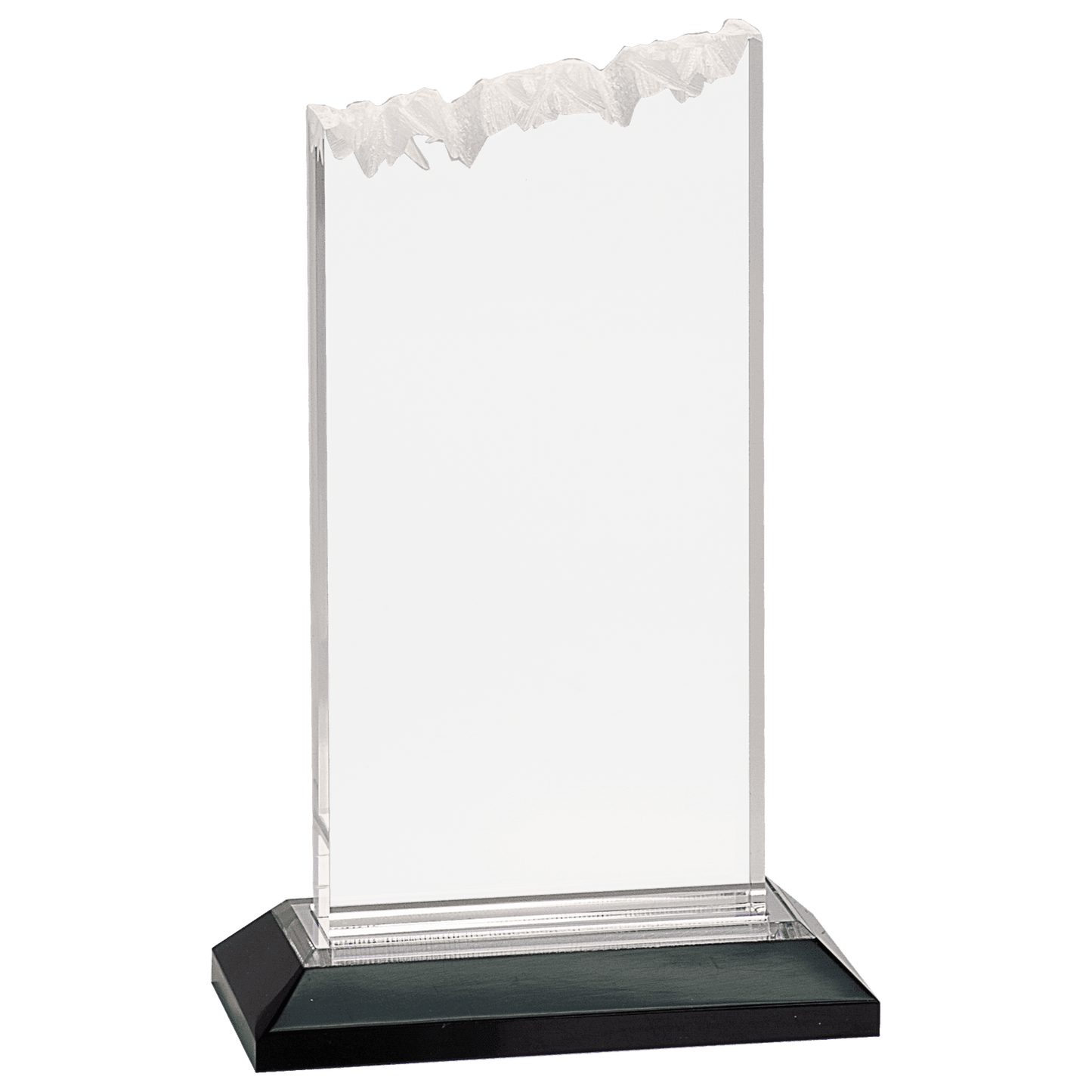 Silver Frosted Impress Acrylic - 5" x 8"