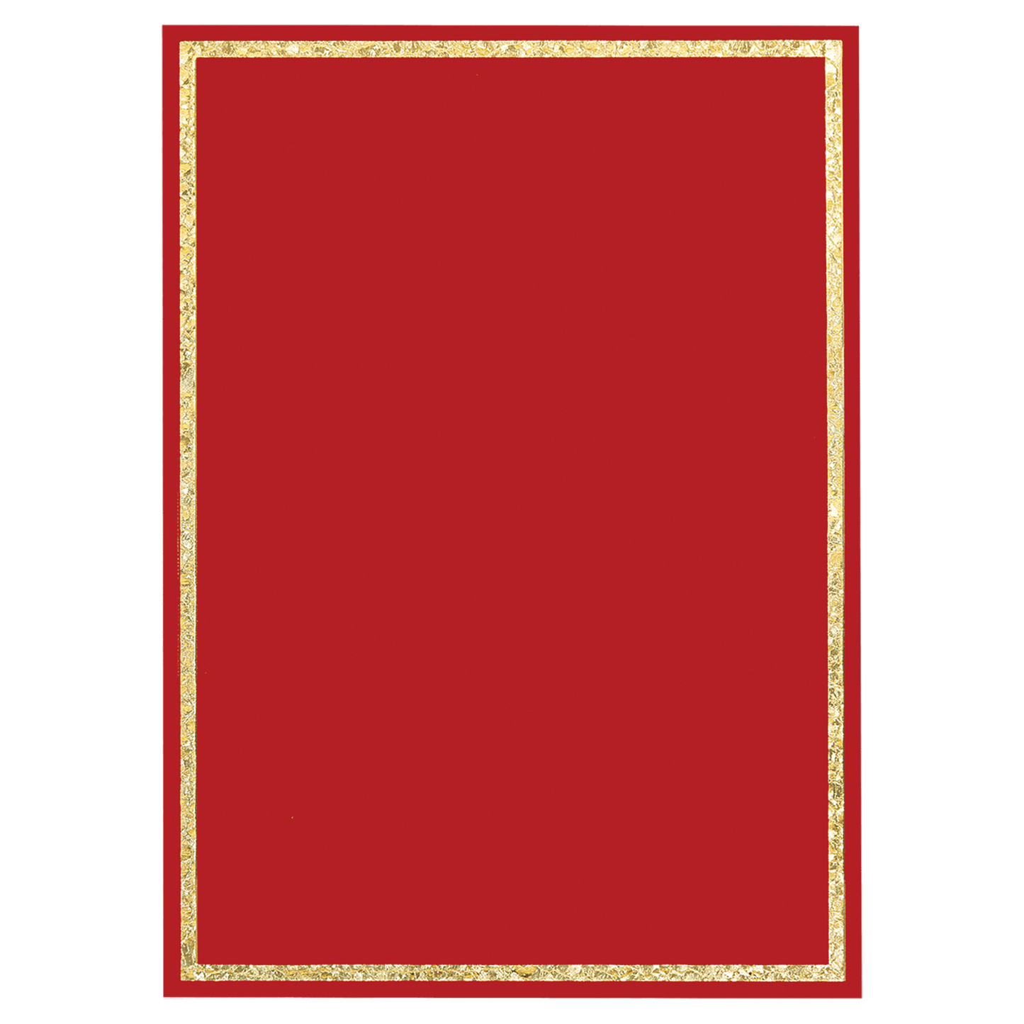 4" x 6" Red Florentine Frame Designer Plaque Plate