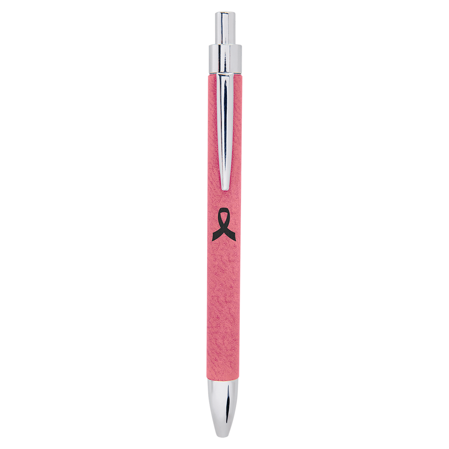 Pink Engravable Leatherette Pen