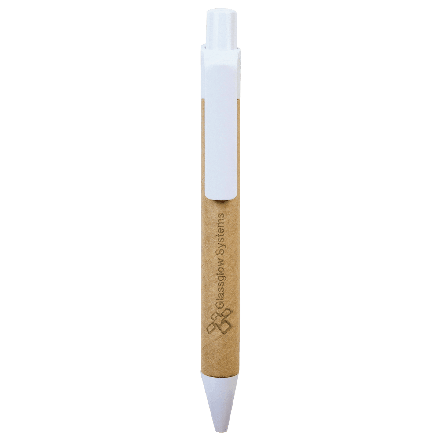 Recycled Paper Pen with White Trim
