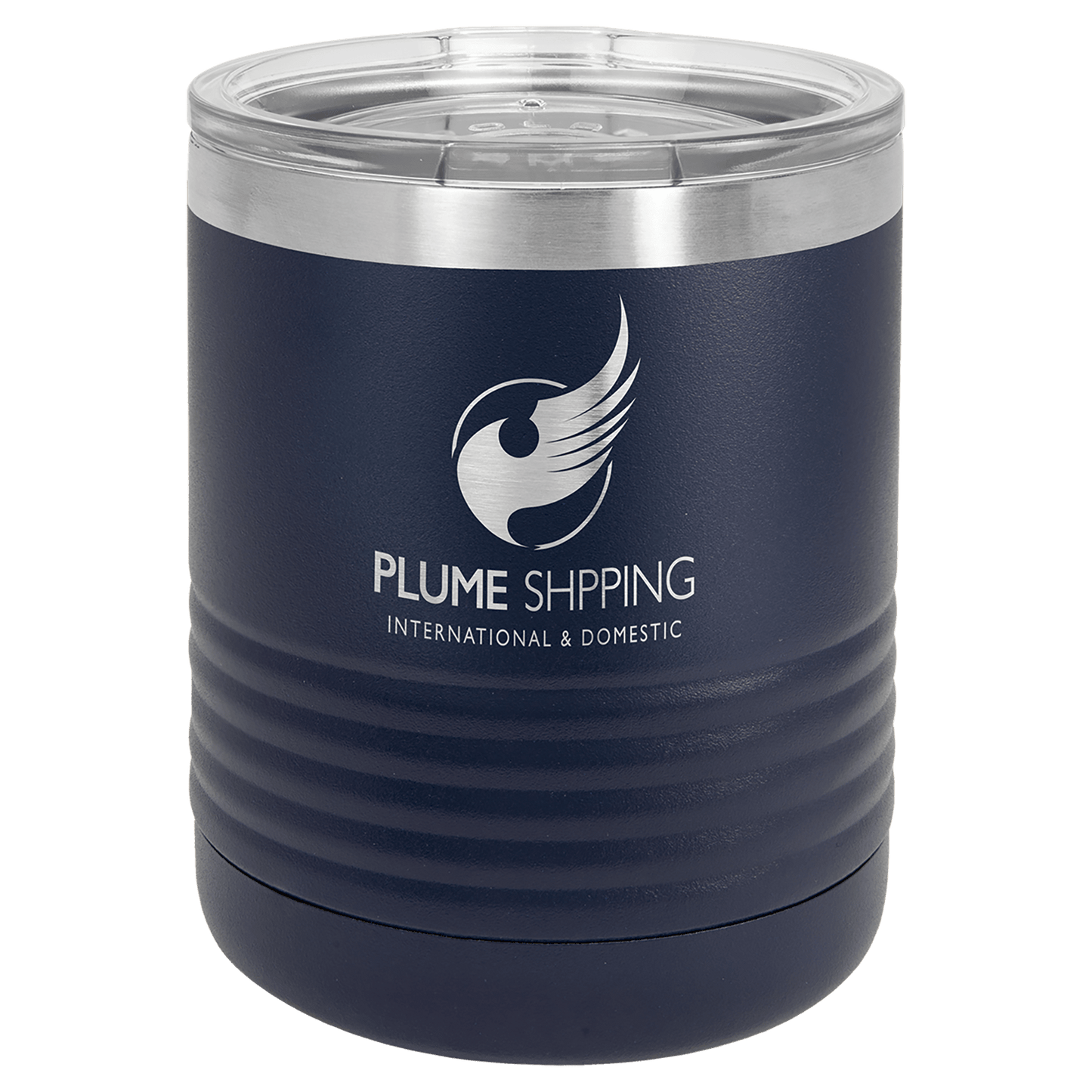 Polar Camel 10 oz. Navy Blue Tumbler with Standard Lid