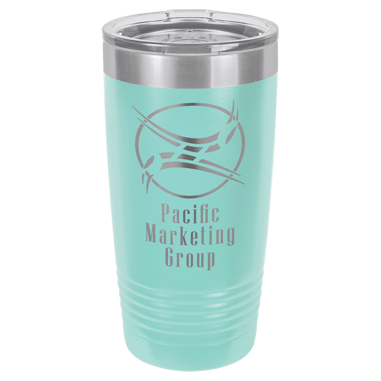 Polar Camel 20 oz. Teal Ringneck Tumbler with Standard Lid