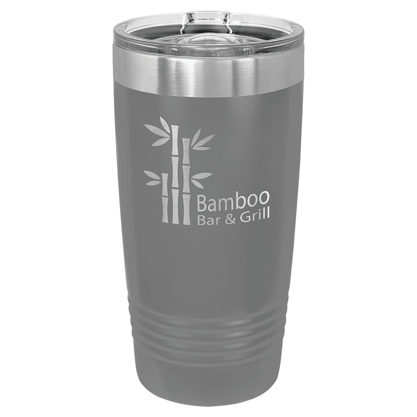 Polar Camel 20 oz. Dark Gray Ringneck Tumbler with Slider Lid