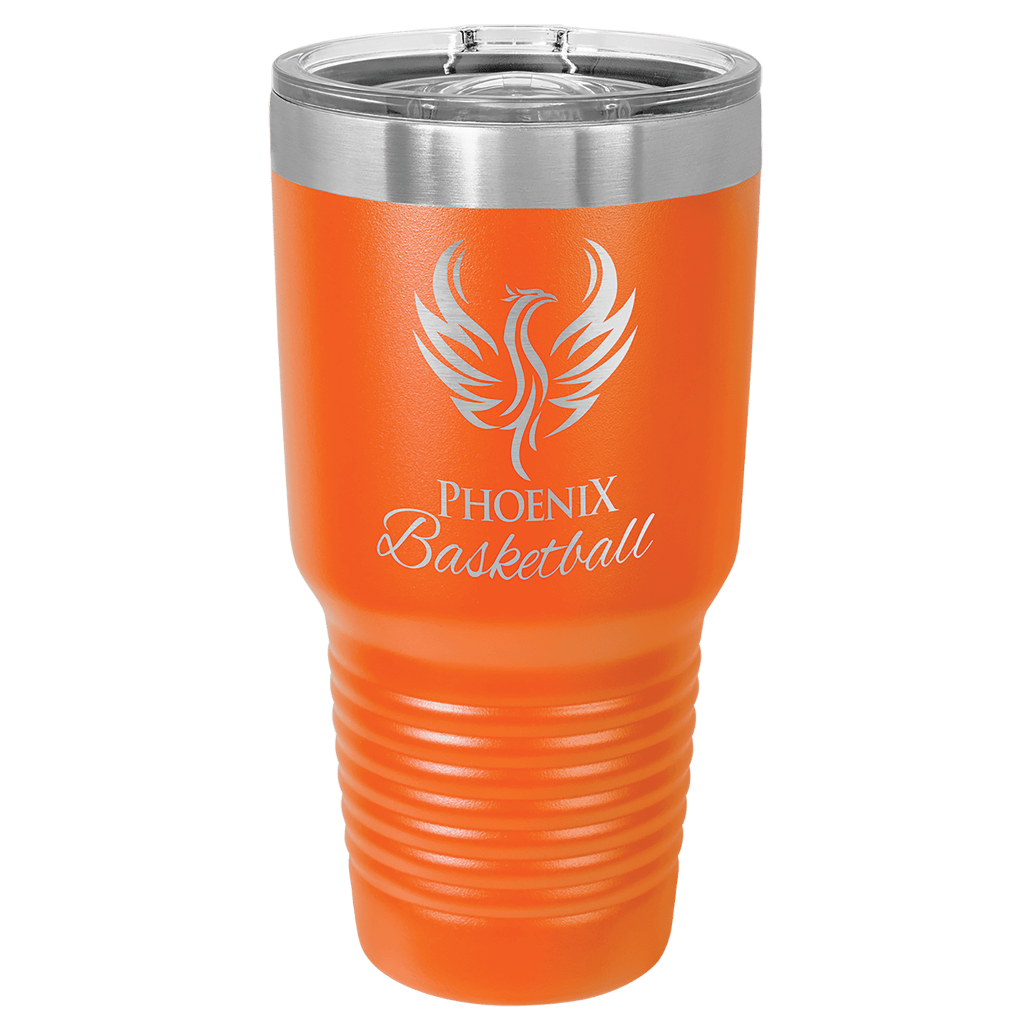 Polar Camel 30 oz. Orange Ringneck Tumbler with Slider Lid