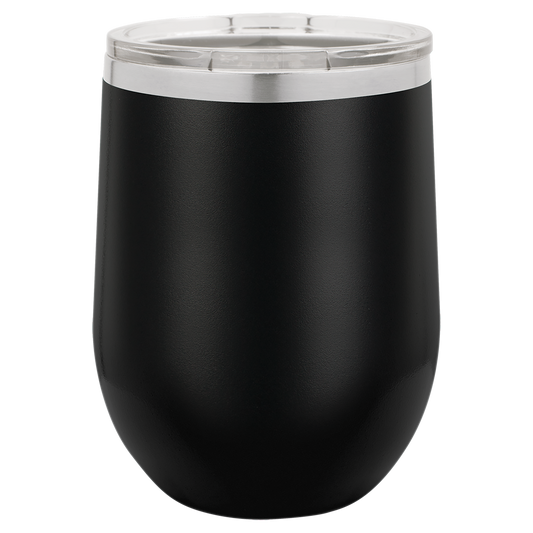 Polar Camel Vacuum Insulated Stemless Wine Tumbler with Lid