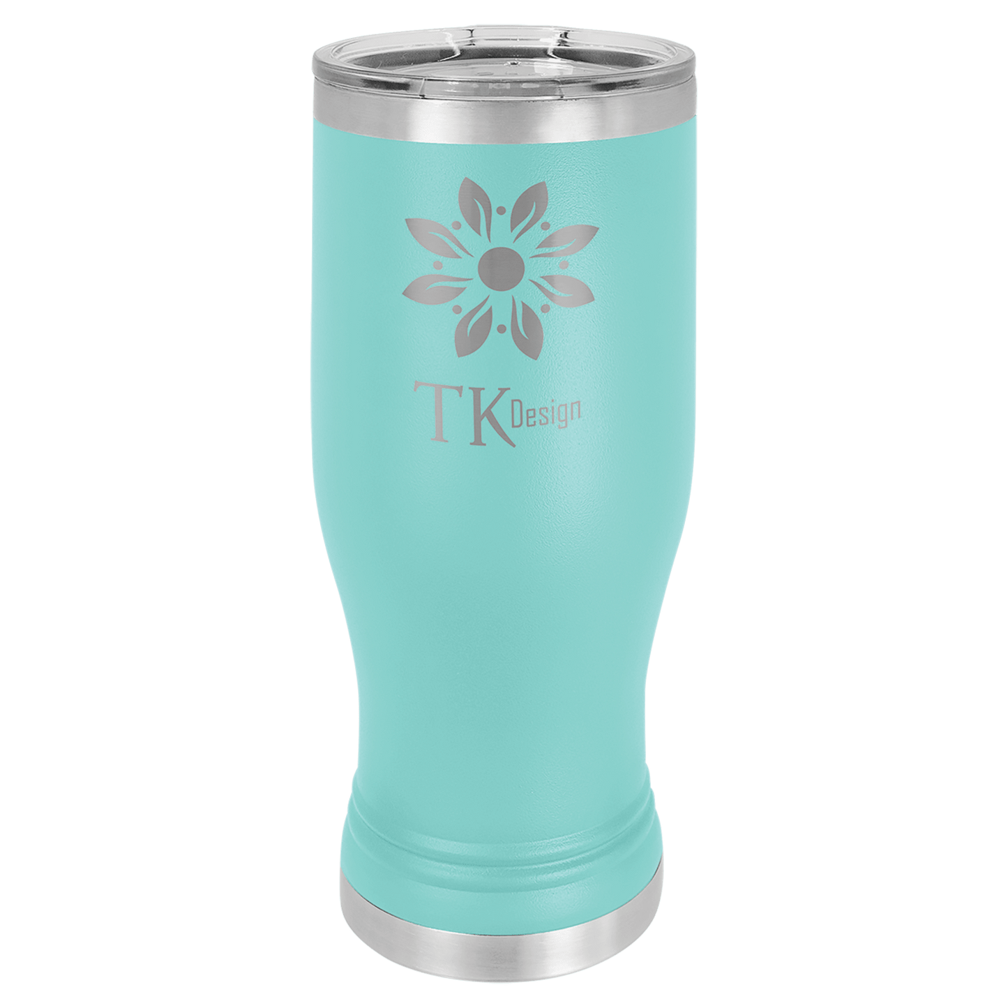 Polar Camel 20 oz. Teal Pilsner Tumbler with Standard Lid