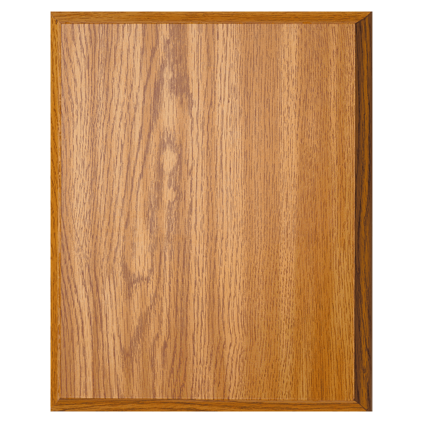 5" x 7" Oak Finish Plaque