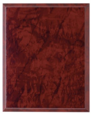 12" x 15" Ruby Marble Finish Plaque