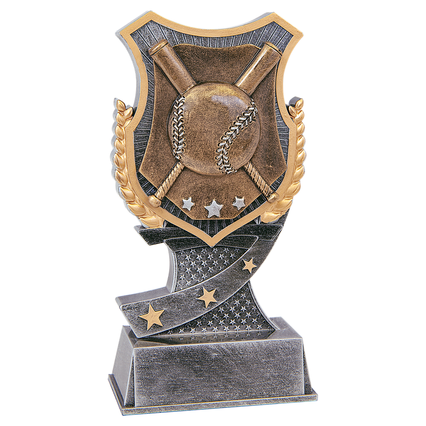 Baseball / Softball Shield Award - 6"