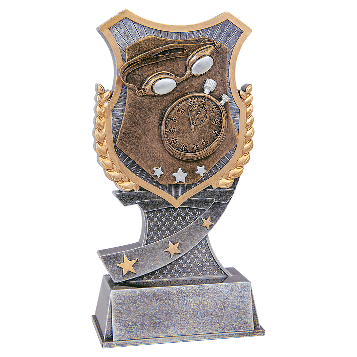 Swimming Shield Award - 7"