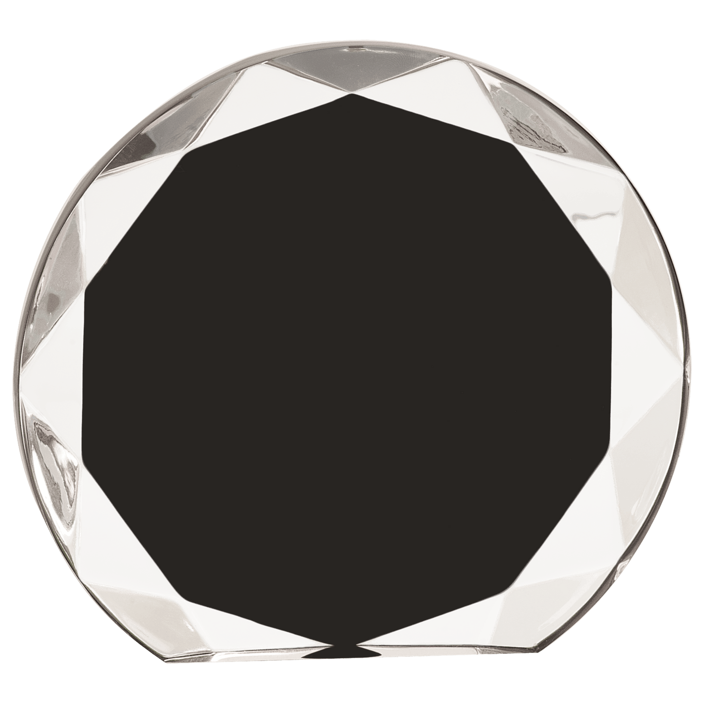 Black Sunburst Acrylic - 6 1/4"