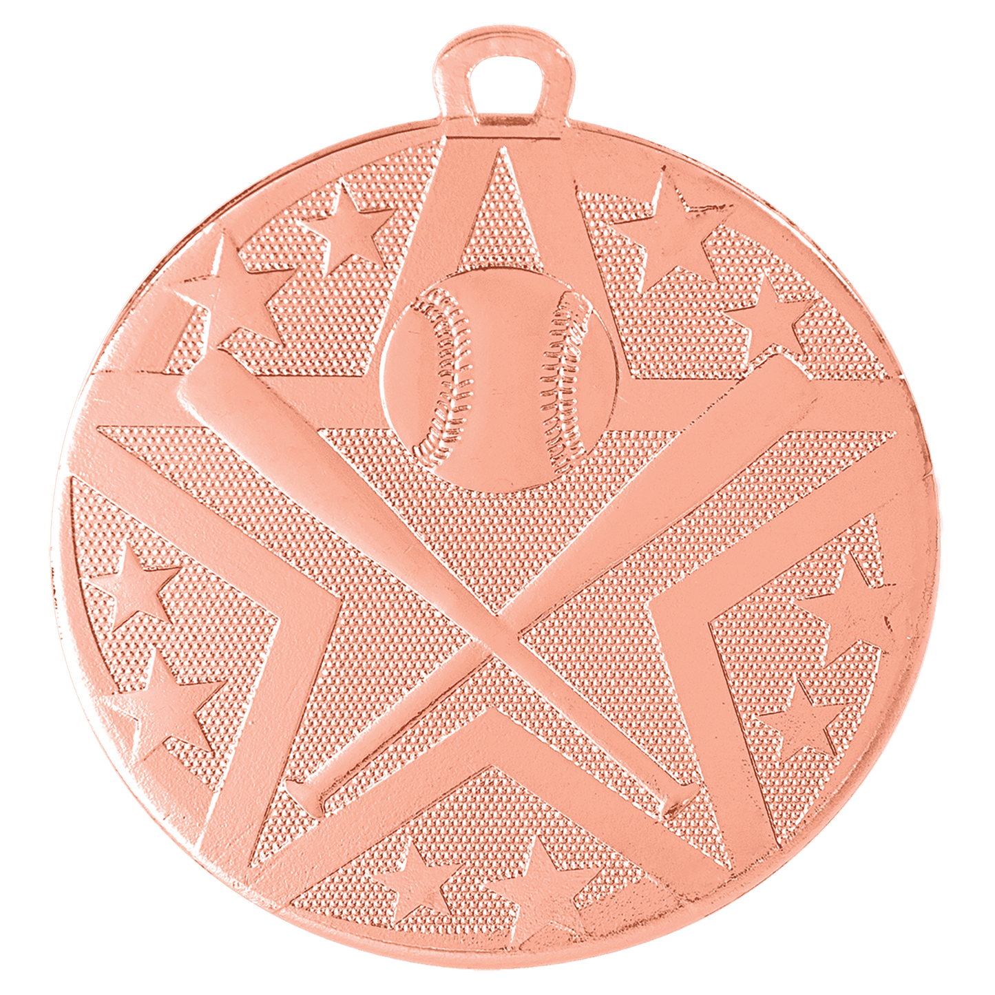 Bronze Superstar Baseball/Softball Medal - 2"