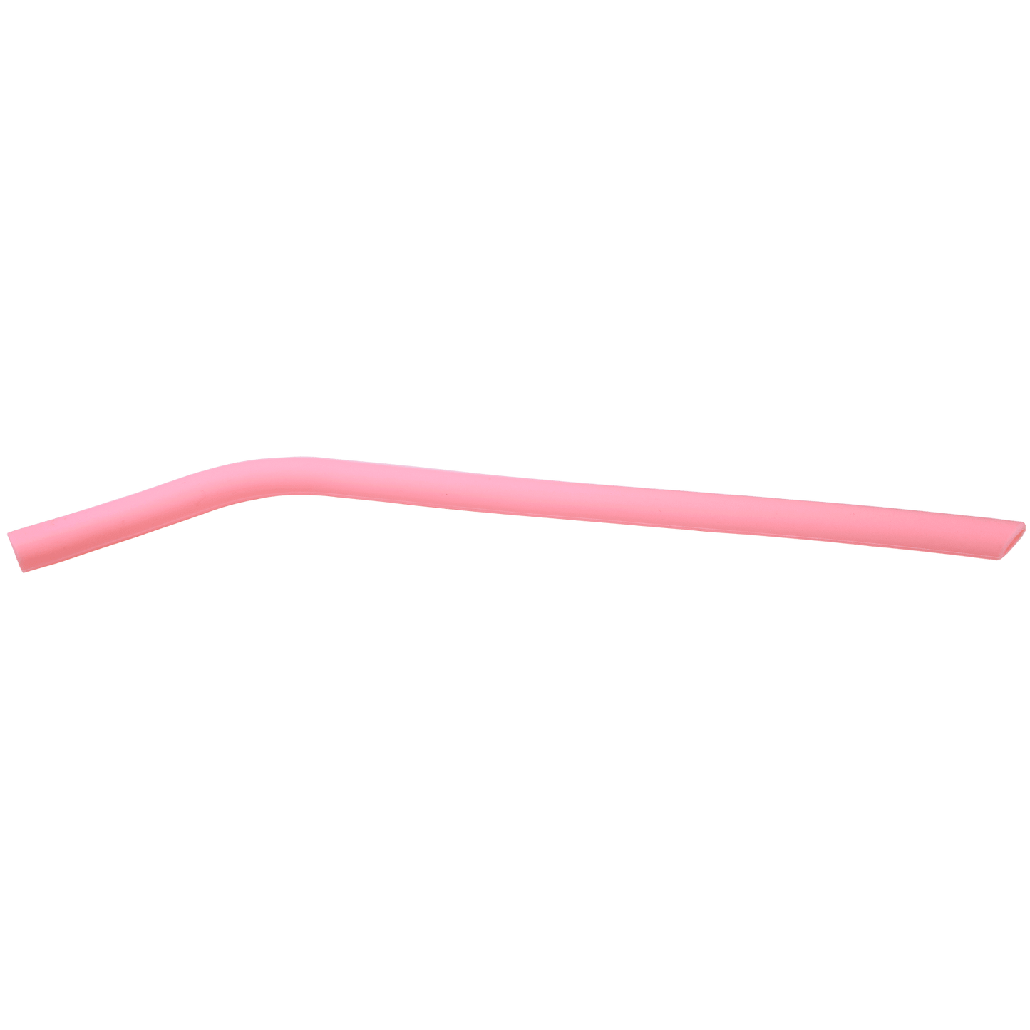 10" Pink Large Silicone Straw