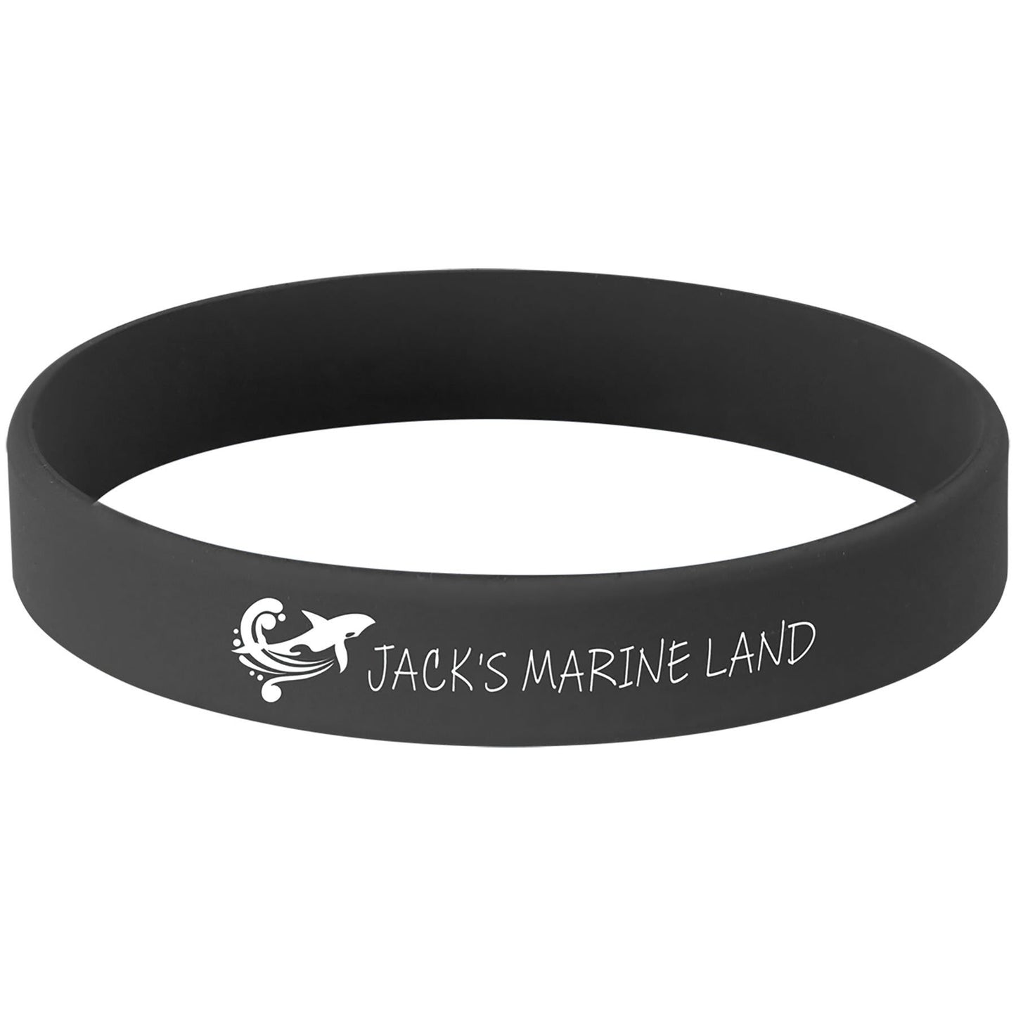 Black/White Engravable Bracelet - 3 3/4"