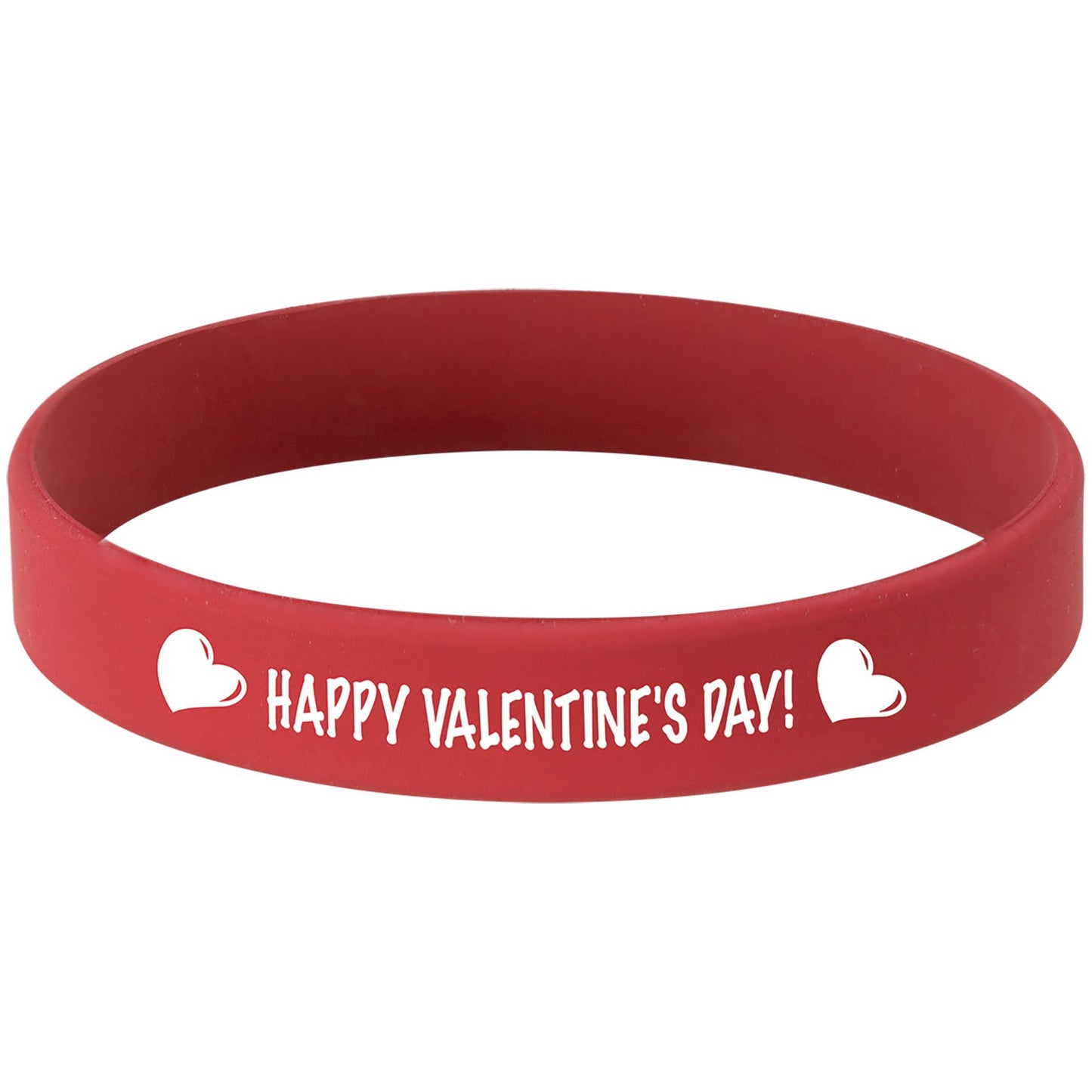 Red/White Engravable Bracelet - 3 3/4"