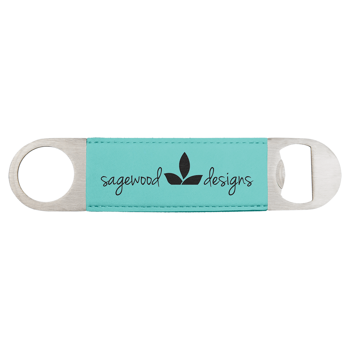 1 1/2" x 7" Leatherette/ Bottle Opener