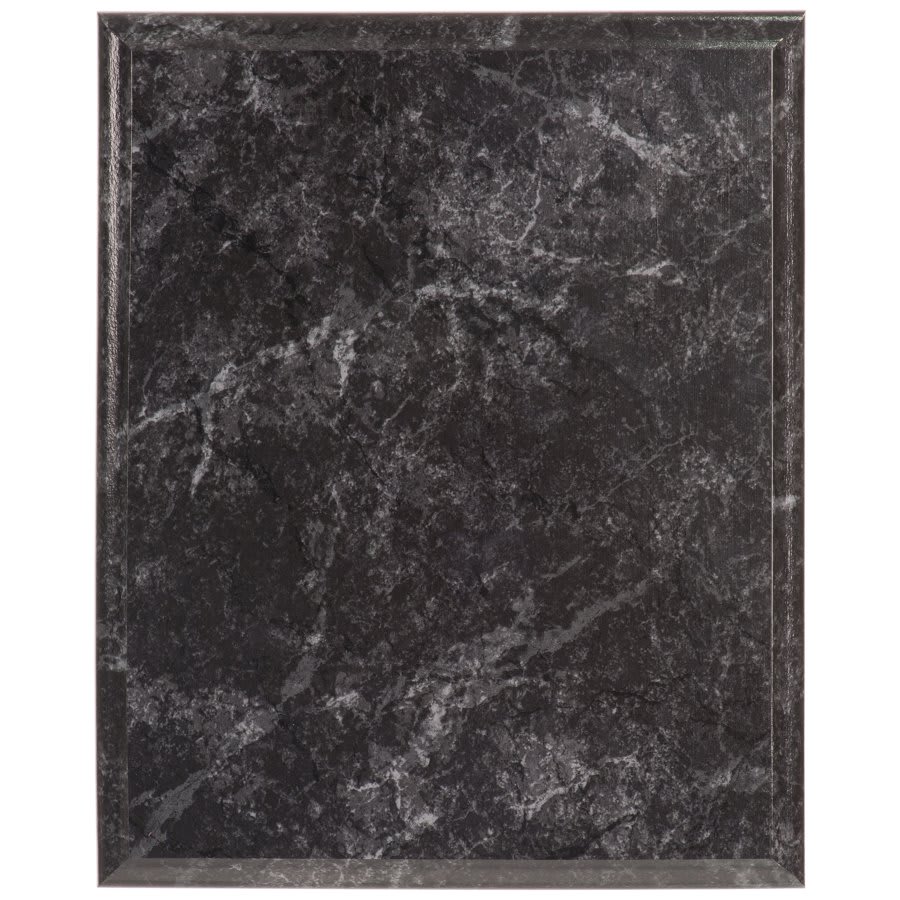 8" x 10" Value Improved Black Marble Plaque