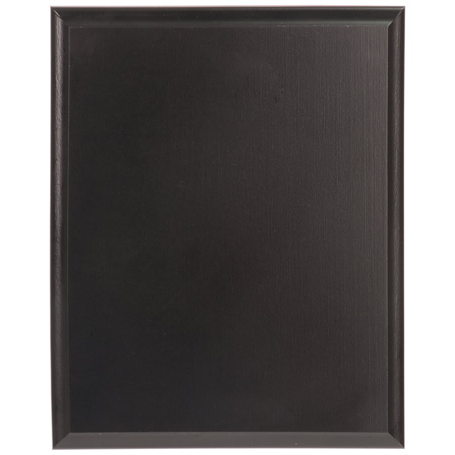 4 1/4" x 6" Value Solid Black Finish Plaque