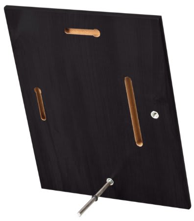 7" x 9" Gloss Value Black Finish Plaque with Pin