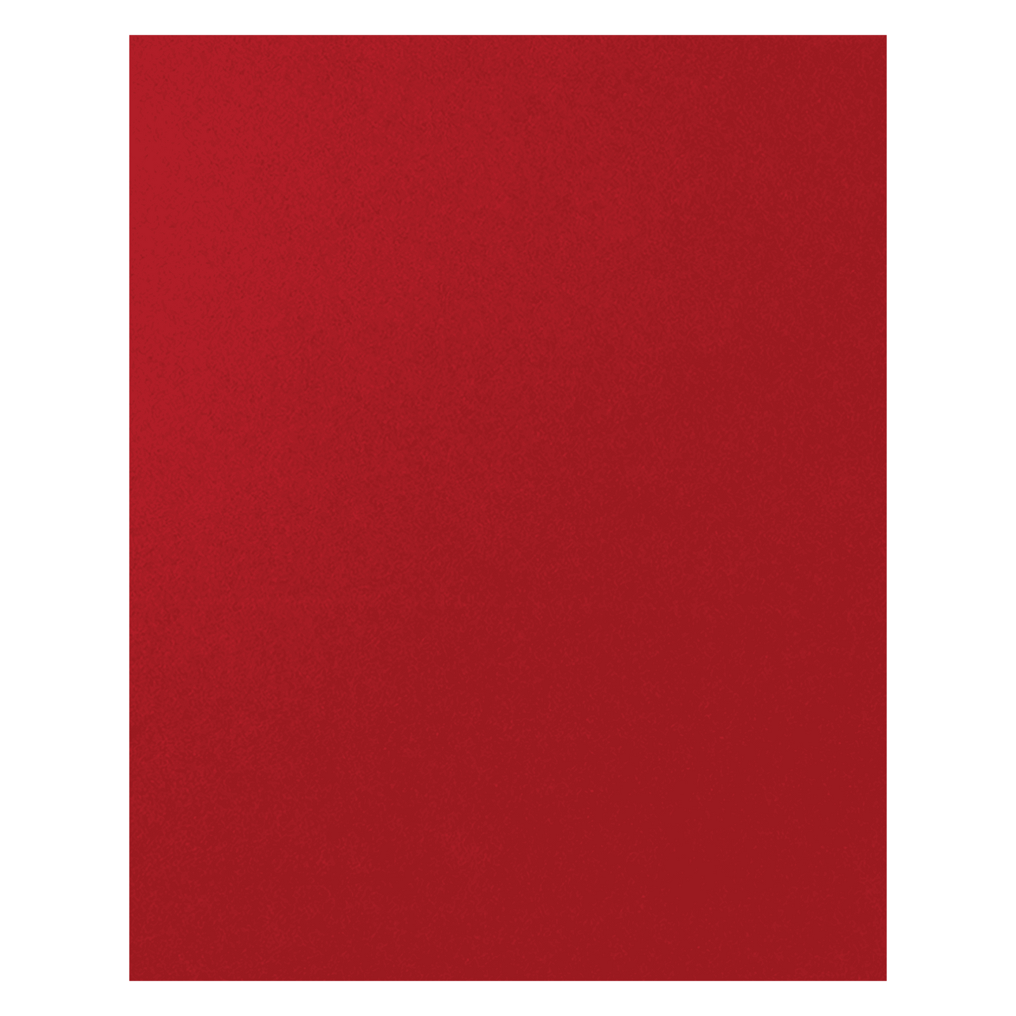 11" x 14" Red Velour Backing