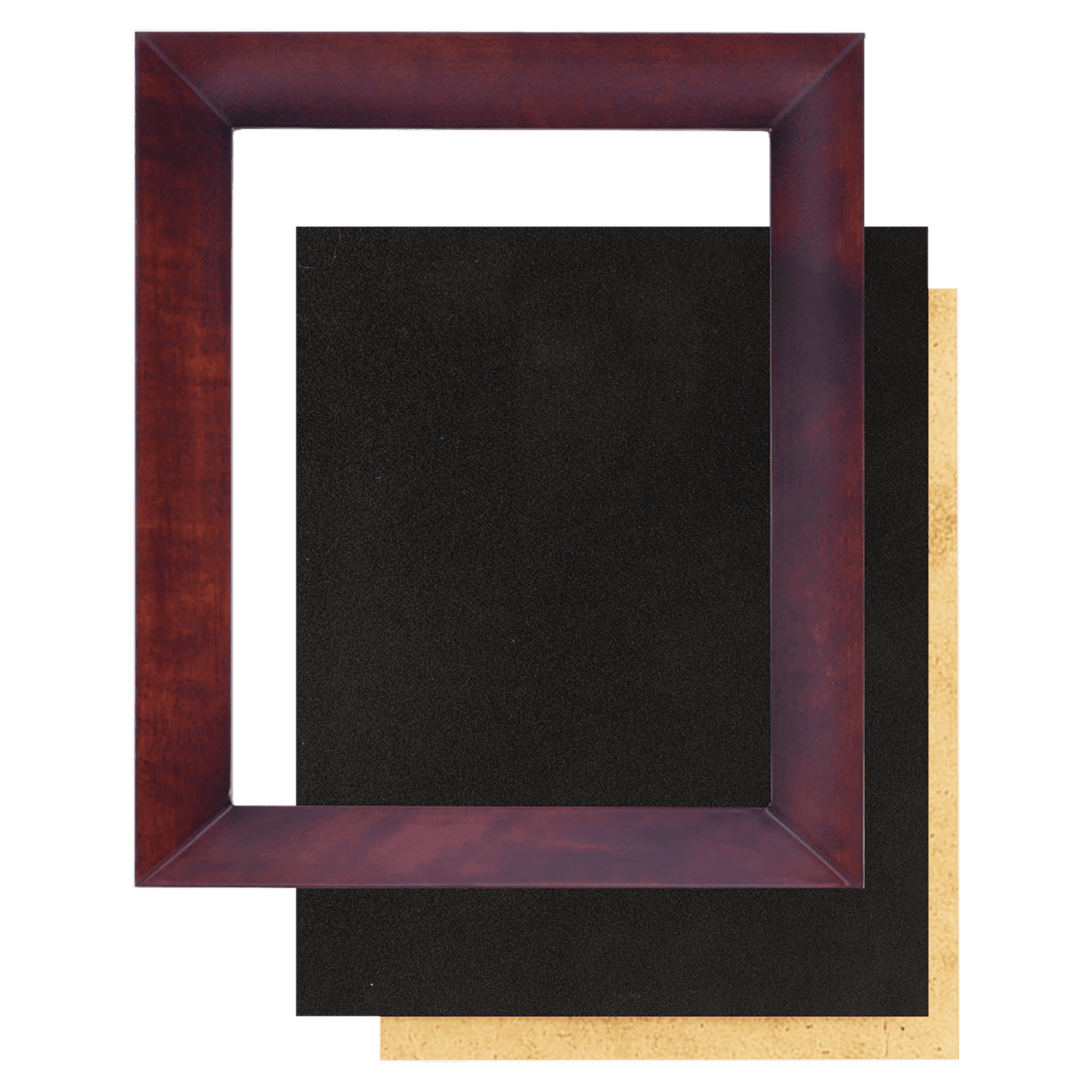 Airflyte Matte Cherry Finish Frame Kit with Black Velour Backing