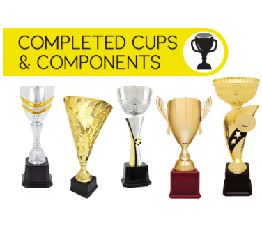 Completed Trophy Cups & Components