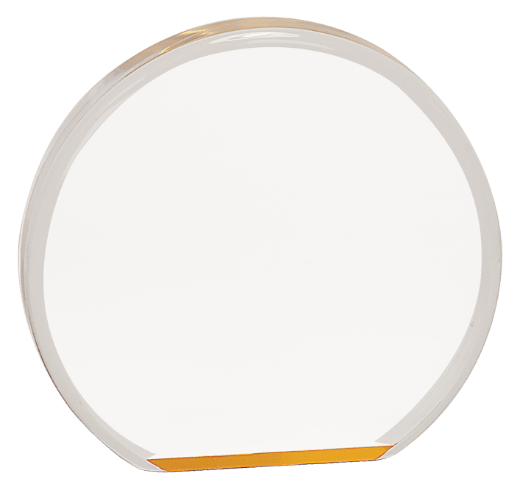 Gold Acrylic Circle - 5 1/2"