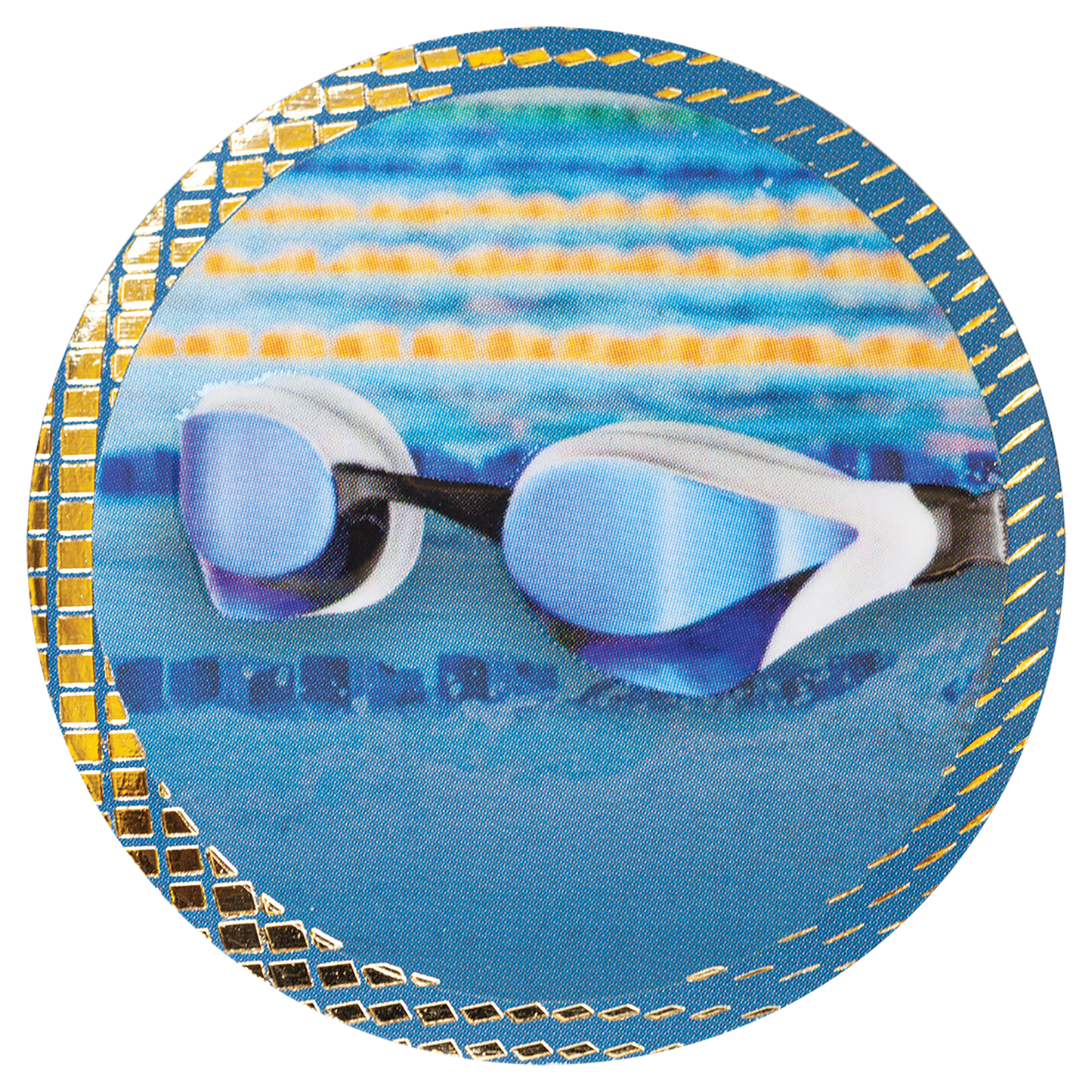 2" Swimming Dazzle Insert