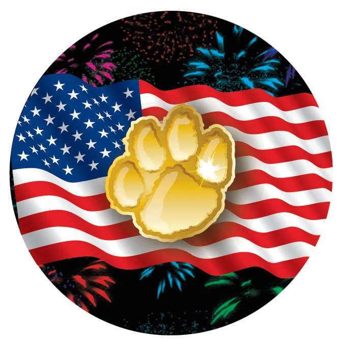 2" Full Color Paw Insert