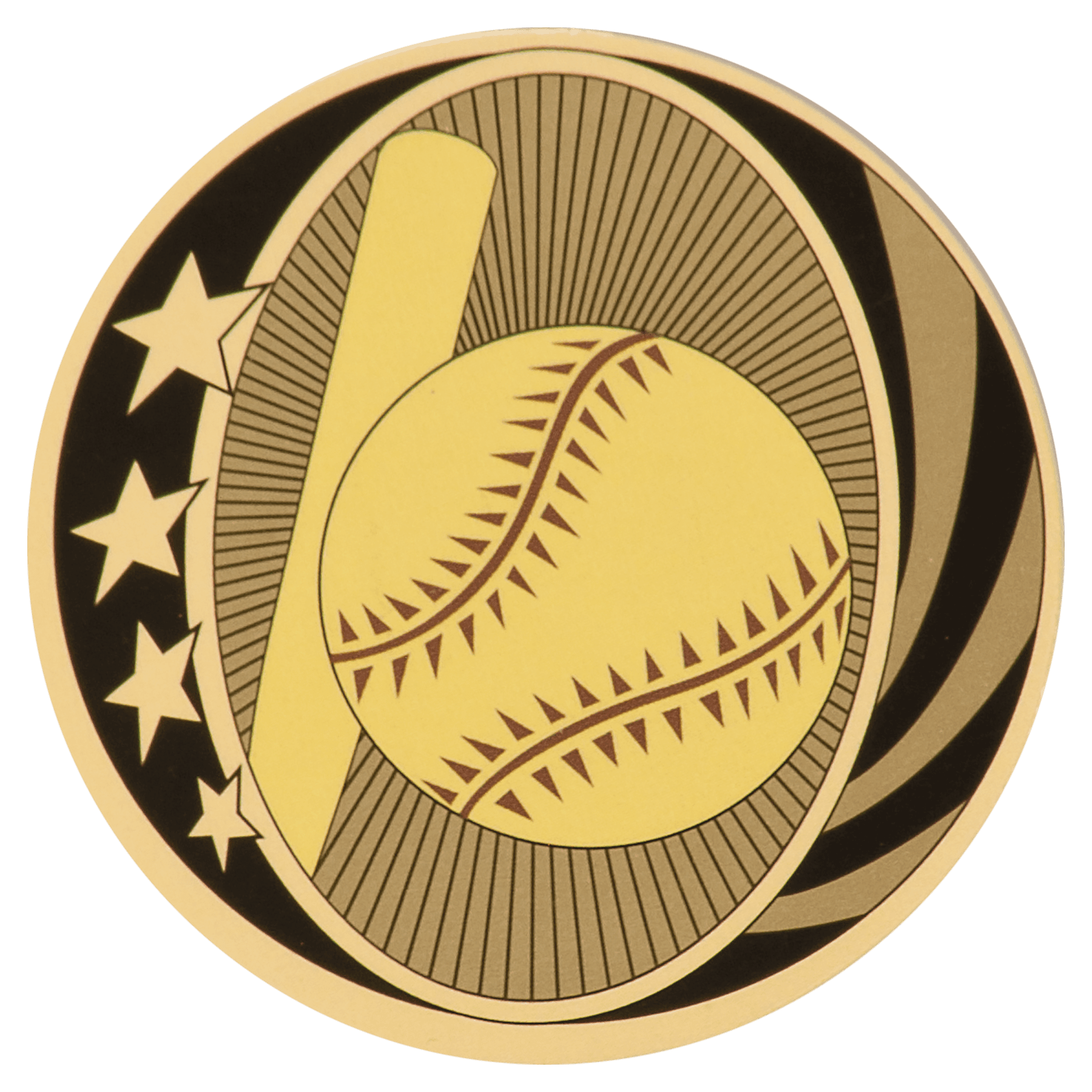 2" MidNite Star Baseball/Softball Mylar Insert