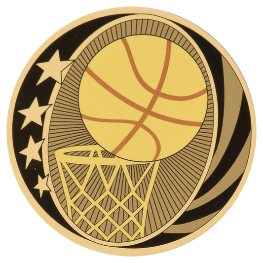 2" MidNite Star Basketball Mylar Insert