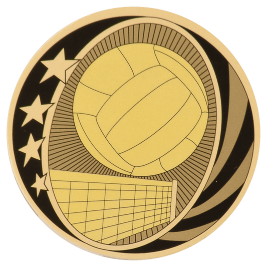 2" MidNite Star Volleyball Mylar Insert